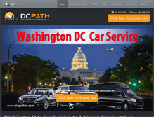 Tablet Screenshot of dcpathts.com